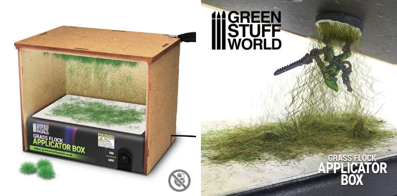 Beflockungs-Applikatorbox für Miniaturen